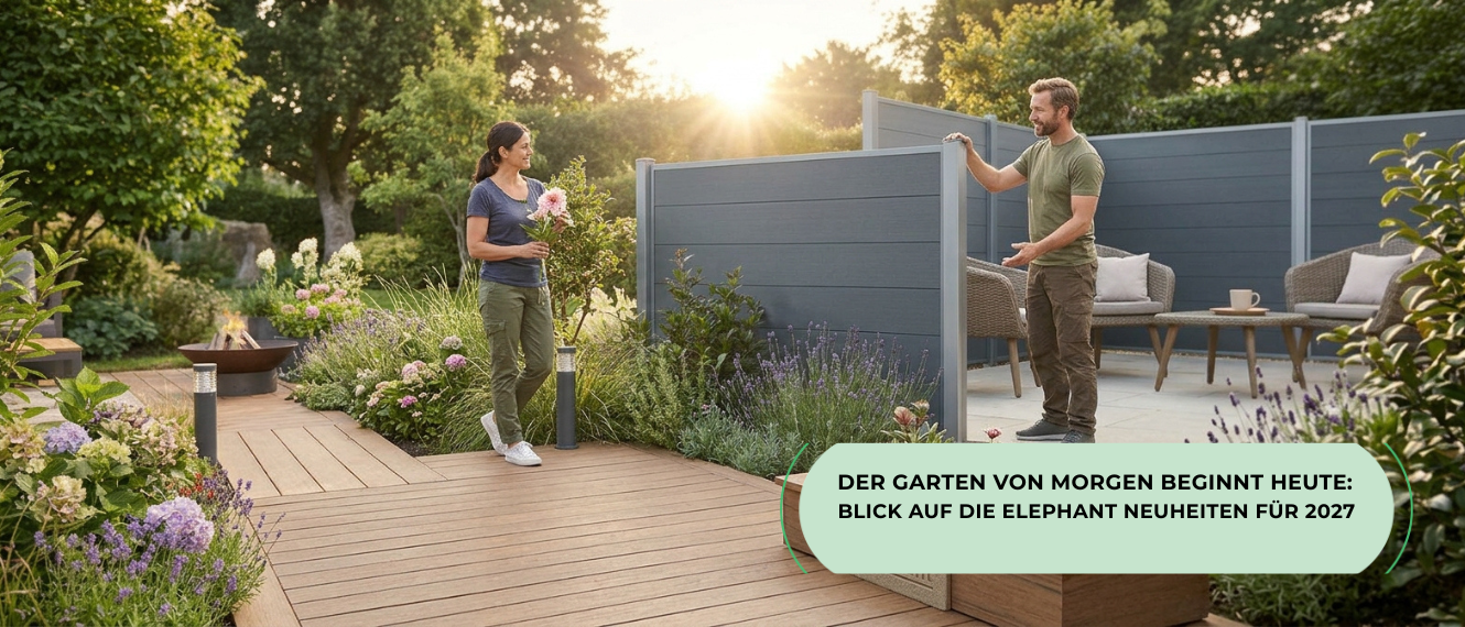 Neue Gartenideen für 2027: Designs und praktische Lösungen von elephant®